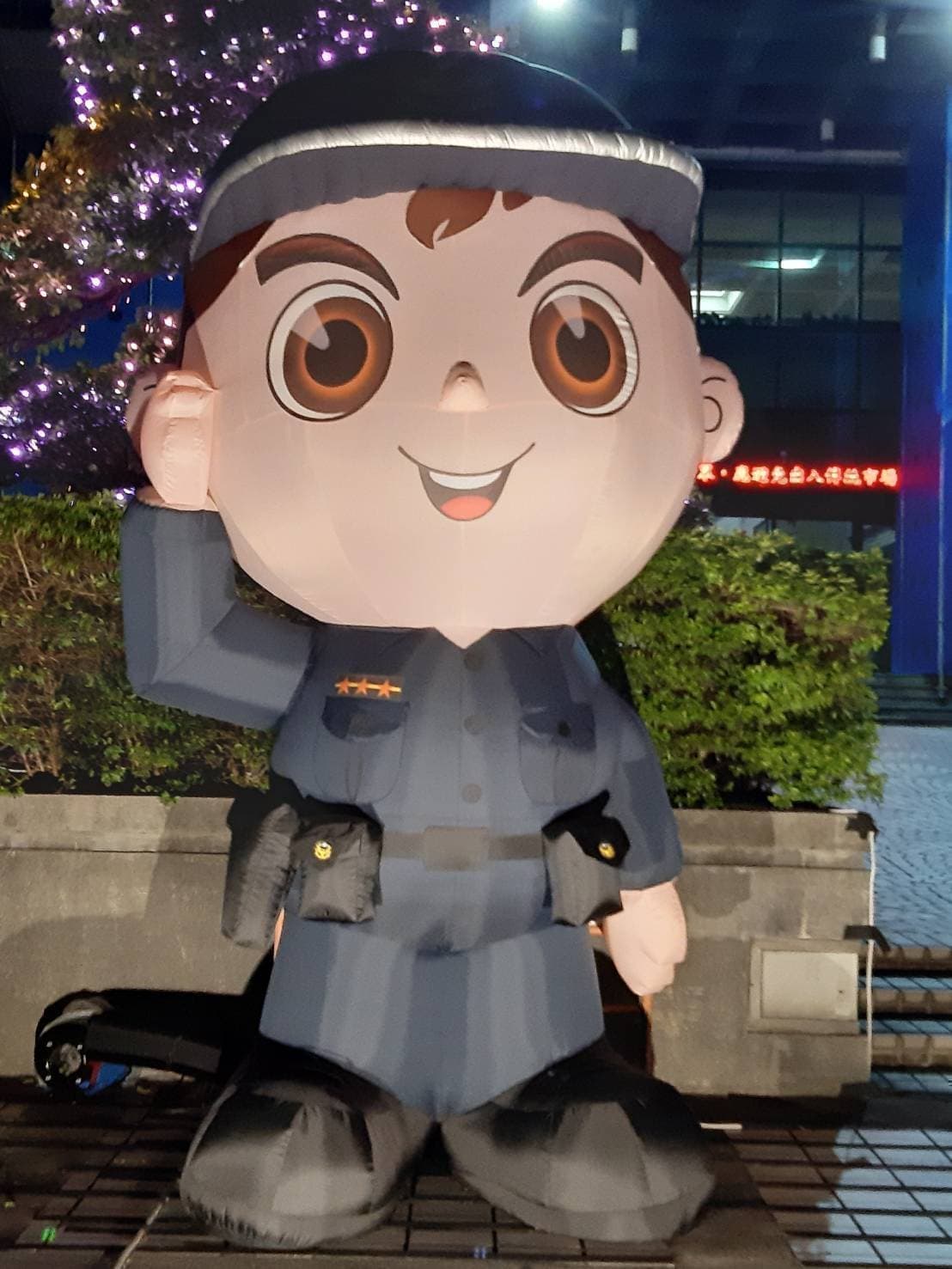 台湾の少年警察官