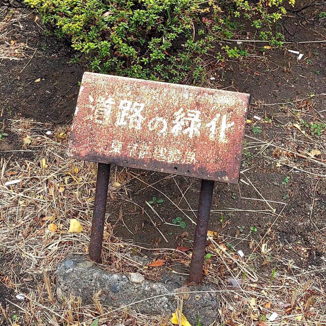 道路の緑化/東京都建設局/八重洲通り/宝町ランプ出口
