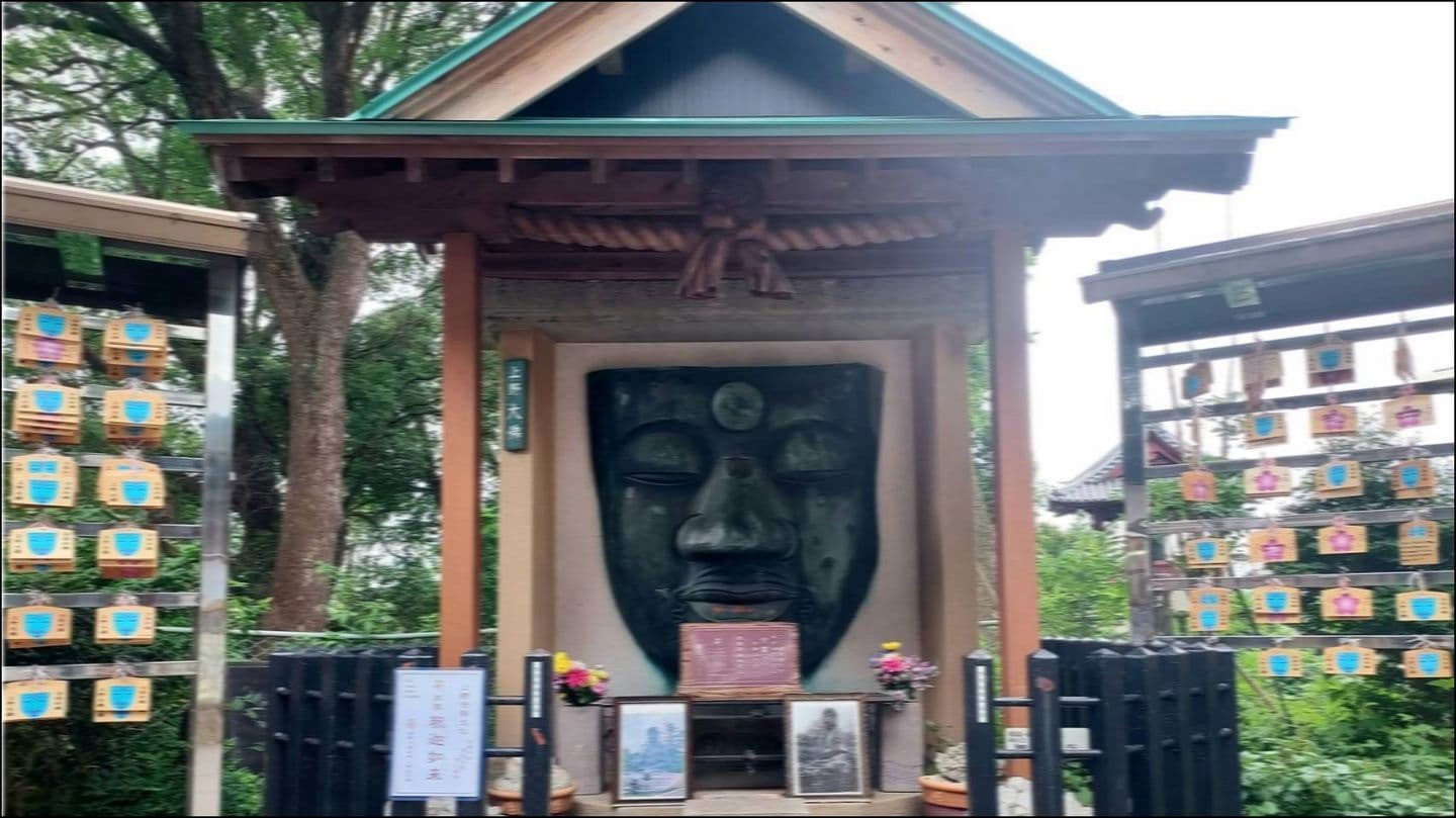 上野大仏/お顔