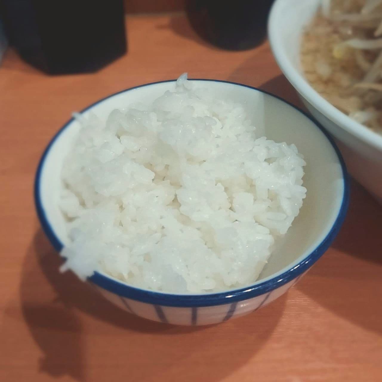 めし(白飯)/らーめん忍者/秋葉原