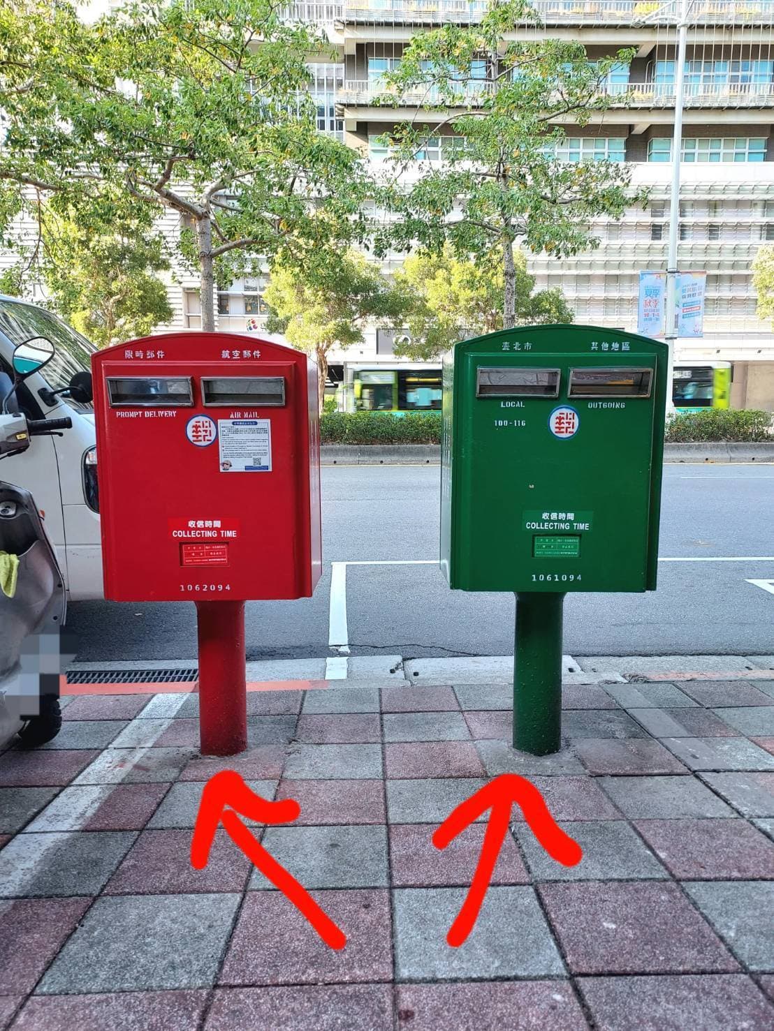 埋没萌えポスト/大安區郵逓區號106