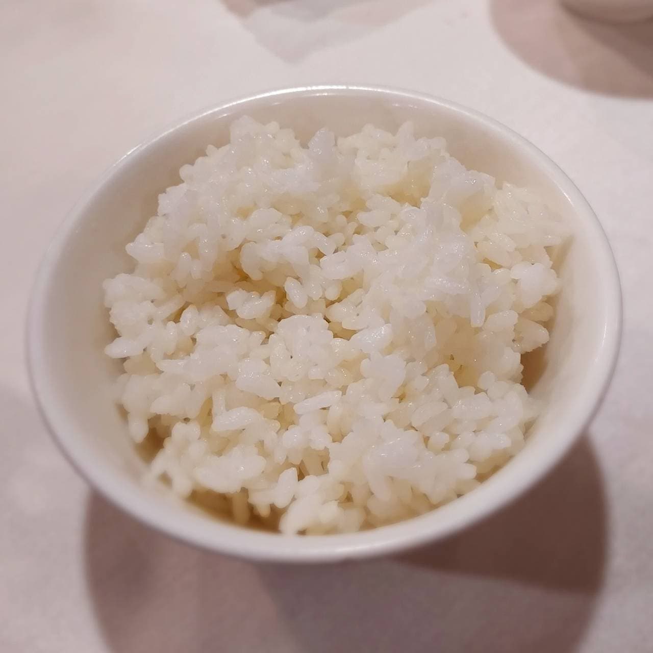 龍都酒樓の白飯