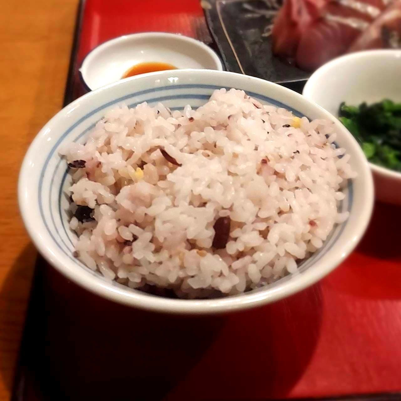 小豆(あずき)ご飯/舌菜魚(たんさいぎょ)/東京都京橋